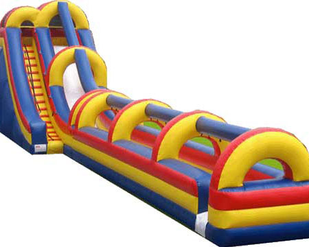 Slip n slide inflatable toy for adults