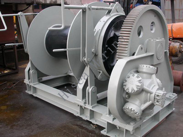 marine hydraulic combined mooring winch