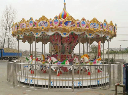 Fairground carousel for kids