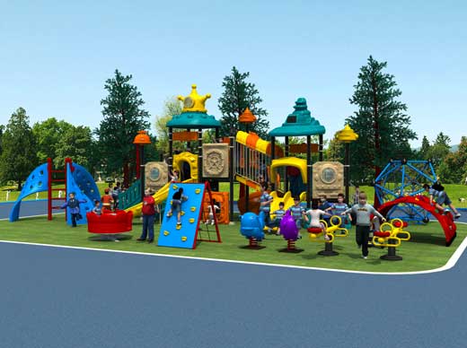 Large playground equipment