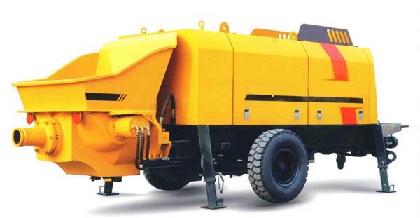 trailer concrete pump