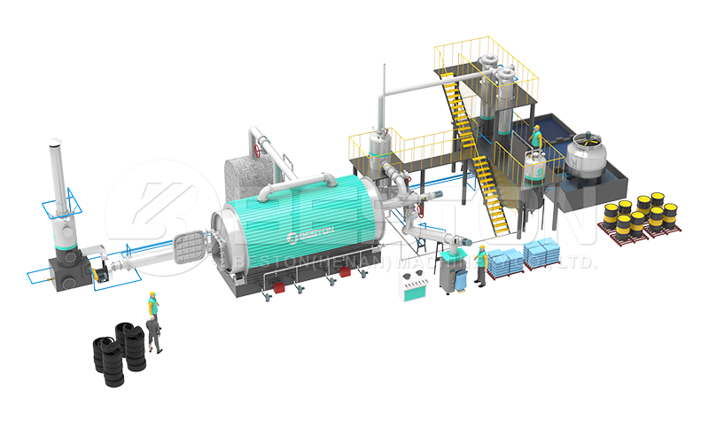 Tyre Oil Plant Design