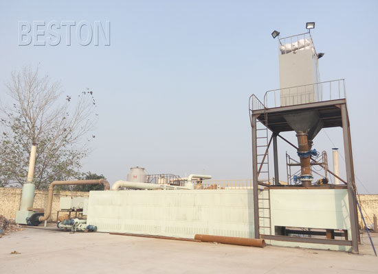 continuous pyrolysis plant