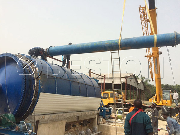 Sludge Oil Pyrolysis Treatment Plant In Nigeria