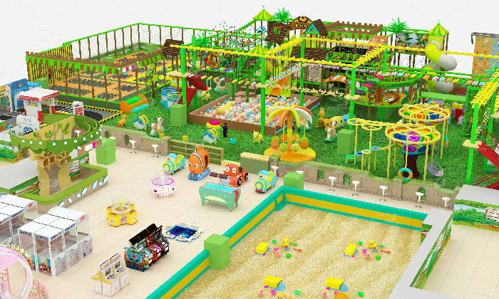 Indoor playground equipment for Canada